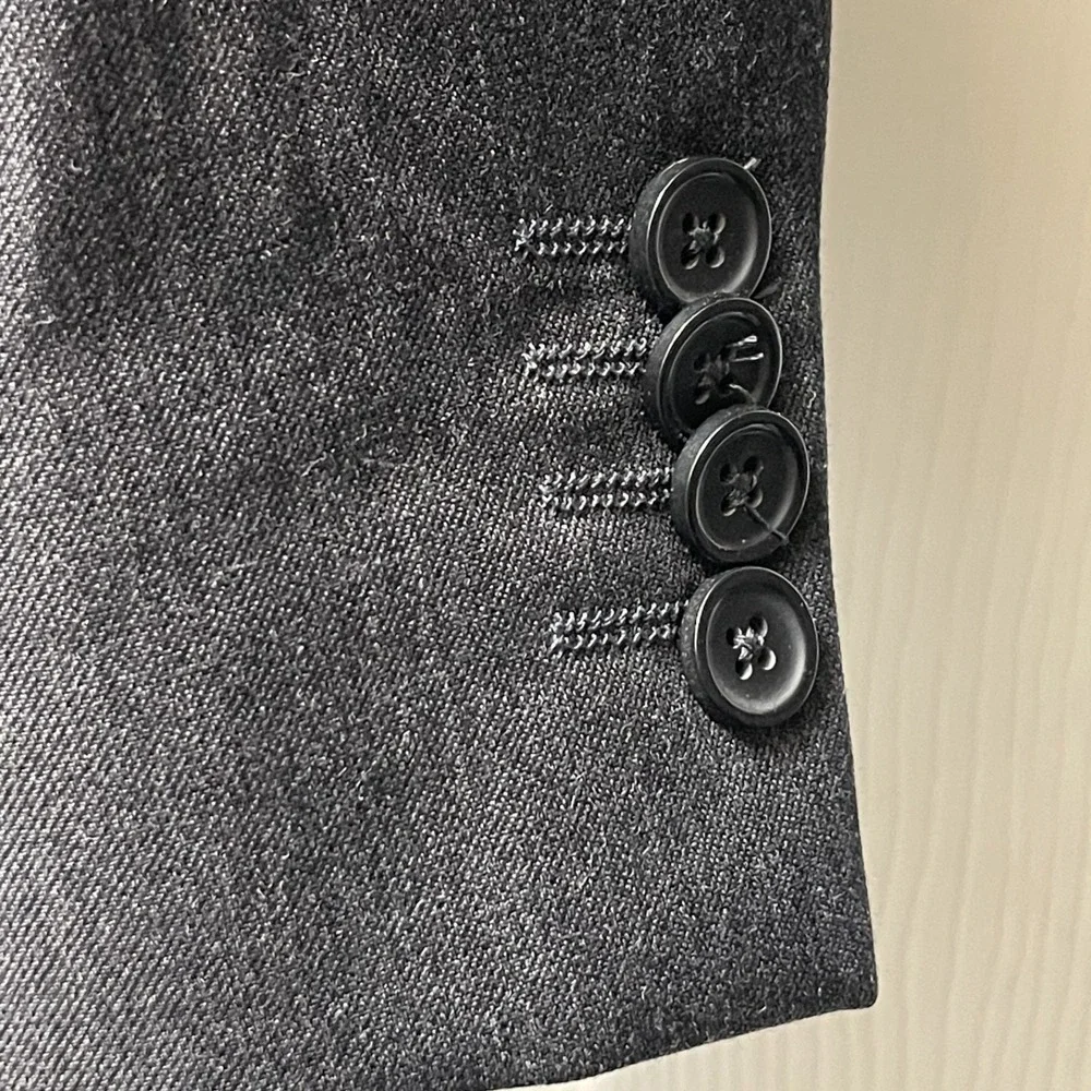 Banana Republic Men's 40s Slim Fit 100% Wool 2-Btn Sportcoat Blazer Classic Prep